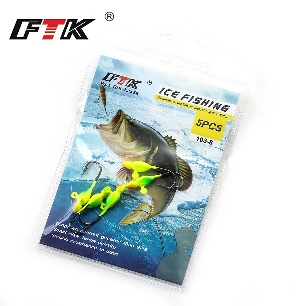 Ftk 5Pcs Ice Fishin… - image