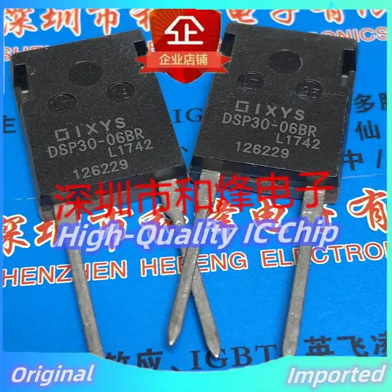 10PCS-30PCS  DSP30-06BR  TO-247-2 600V 30A   Imported Original  Best Quality