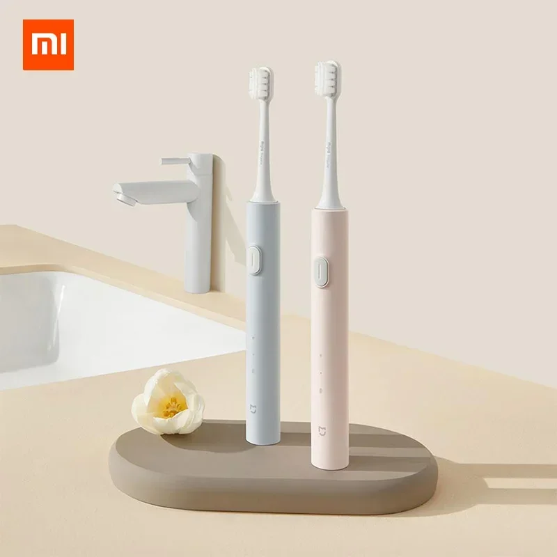 New XIAOMI Mijia T200 T200C Sonic Electric Toothbrush Teeth Whitening Ultrasonic Vibrating  Smart Tooth Brushes IPX7 Waterproof