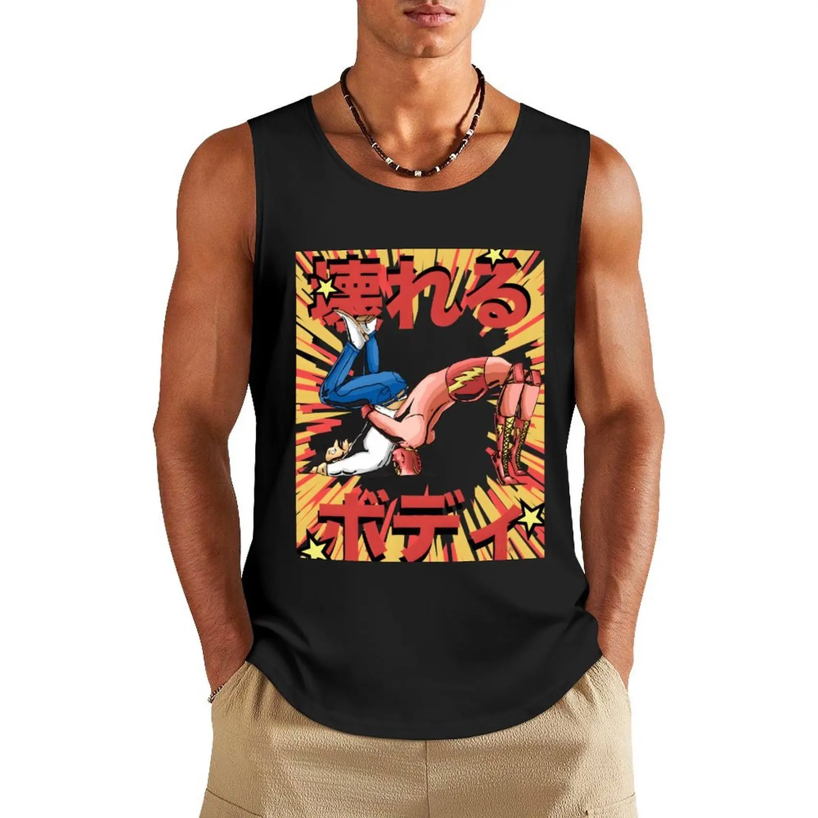 

German Suplex (Body Breaker) \t Tank Top t shirt gym Men's summer t-shirt Top Body man