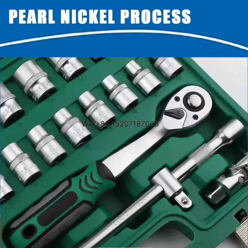 Wmwmnu Hot Selling Portable Professional Quality DIY Hand Tools Set Basic Home Tool Kit with Bit in a Box for Online Retail