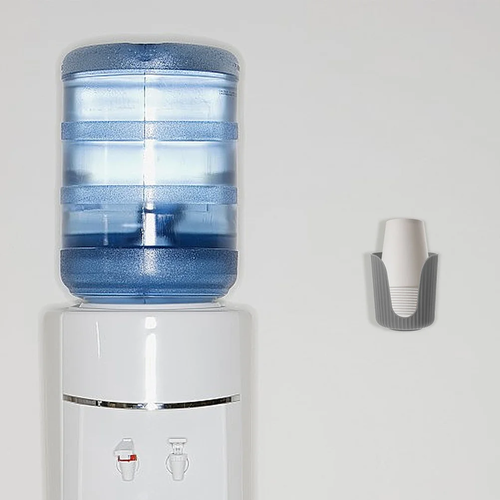 

2Pcs Multi-Functional Paper Cup Organizer Plastic Rack Easy Retrieval No Deformation Bathroom Coffee Station Storage