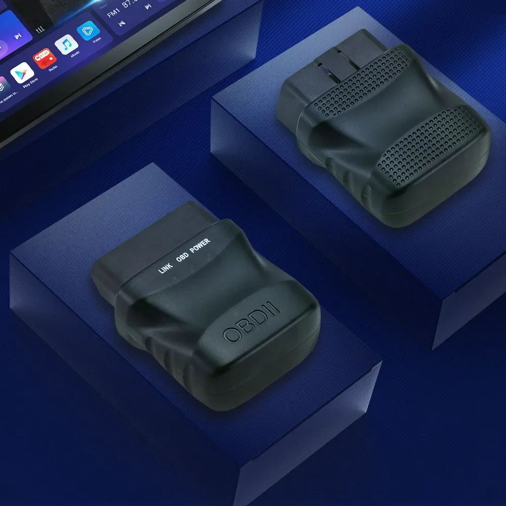 Adattatore per Auto OBD2 protocolli OBDII ELM327 Mini per Auto Stereo Auto Radio lettore DVD elettronica