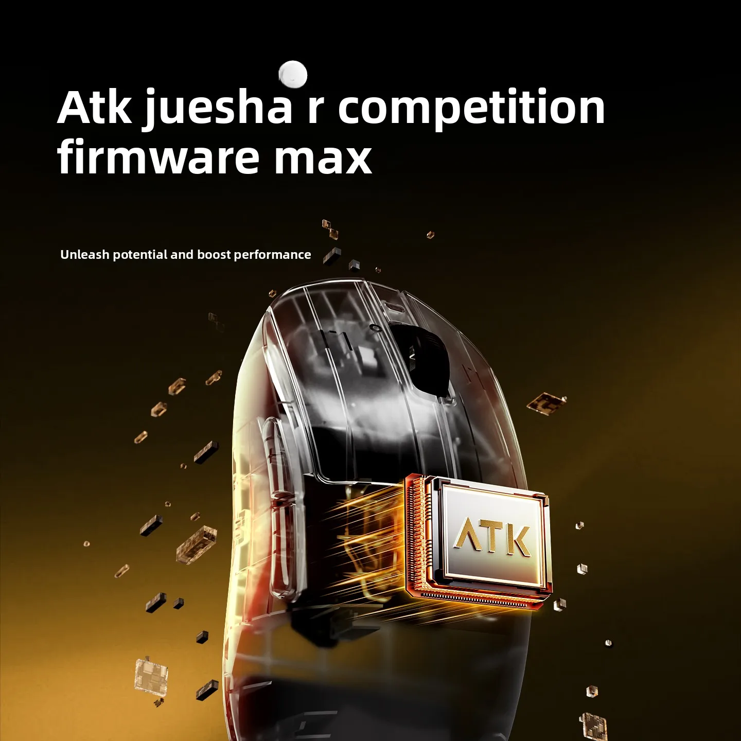 ATK A9 NB Ultra Lightweight Wireless Gaming Mouse PAW3950Ultra Sensor 2‑in‑1 Base Station 200H Battery Life Esports Game Mice