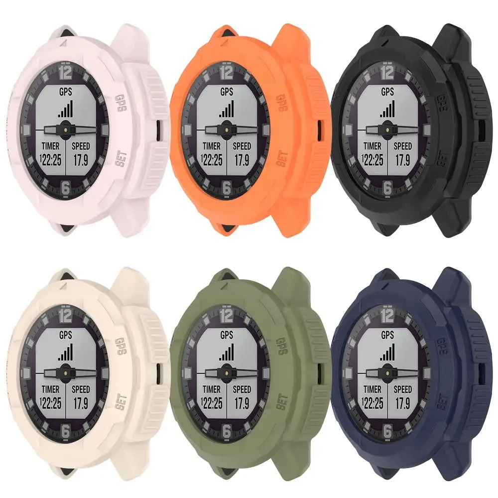 Housing Shell Protection Cover TPU Case Frame Protective Screen Protector For Garmin Instinct Crossover