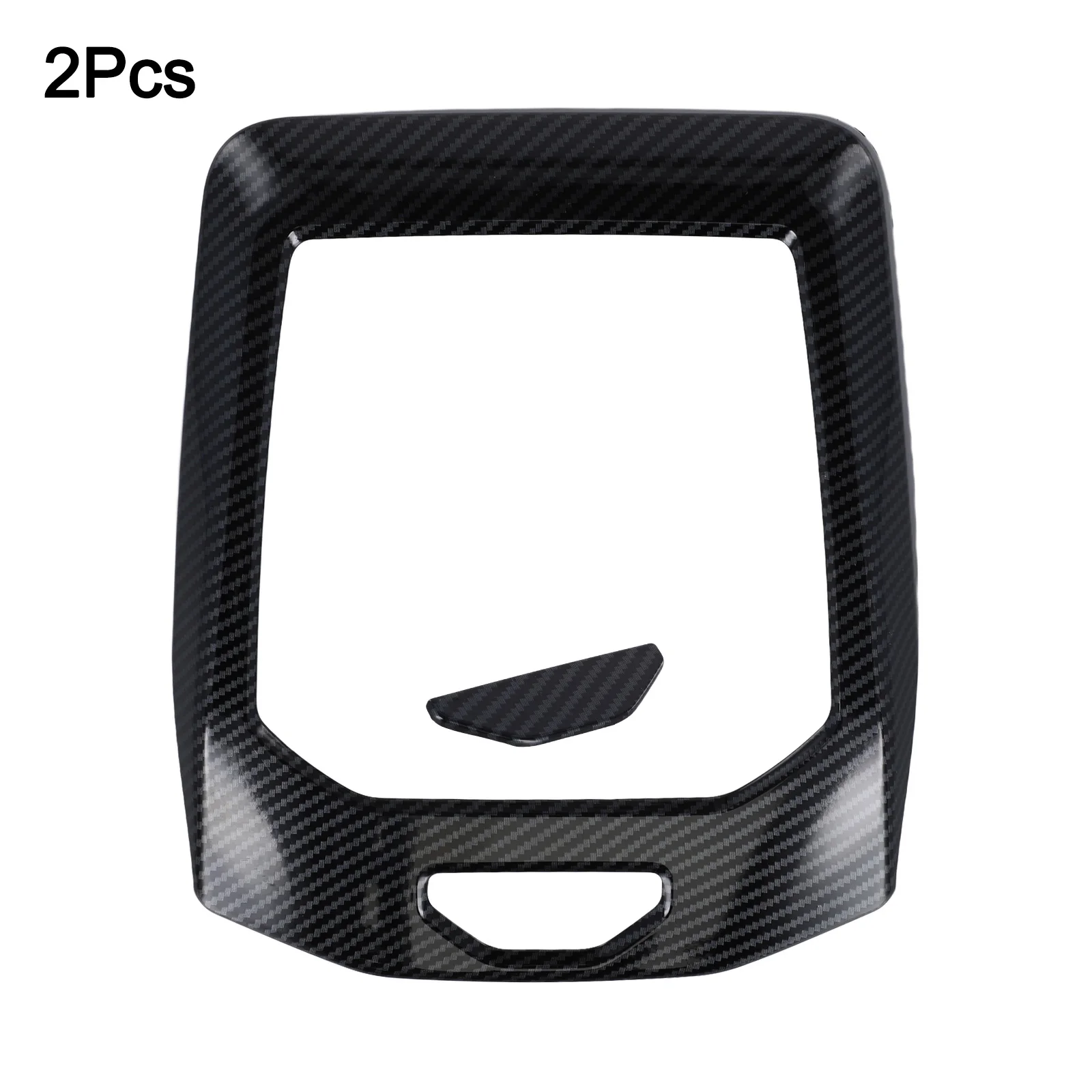 ABS Carbon Fiber Cover Color Carbon Fiber Carbon Fiber Console Trim Protects Against Fading Flawless Fit Car Customization