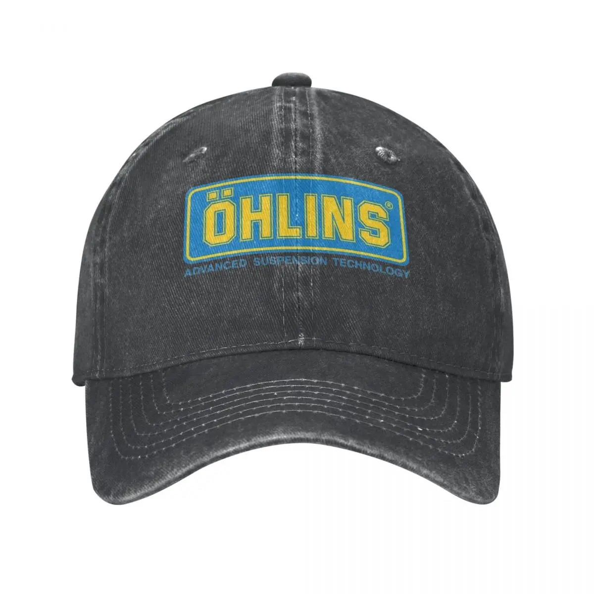 Ohlins Merchandise Washed Baseball Cap Cool Vintage Trucker Hat Spring Couple Women Tennis Skate Baseball Caps