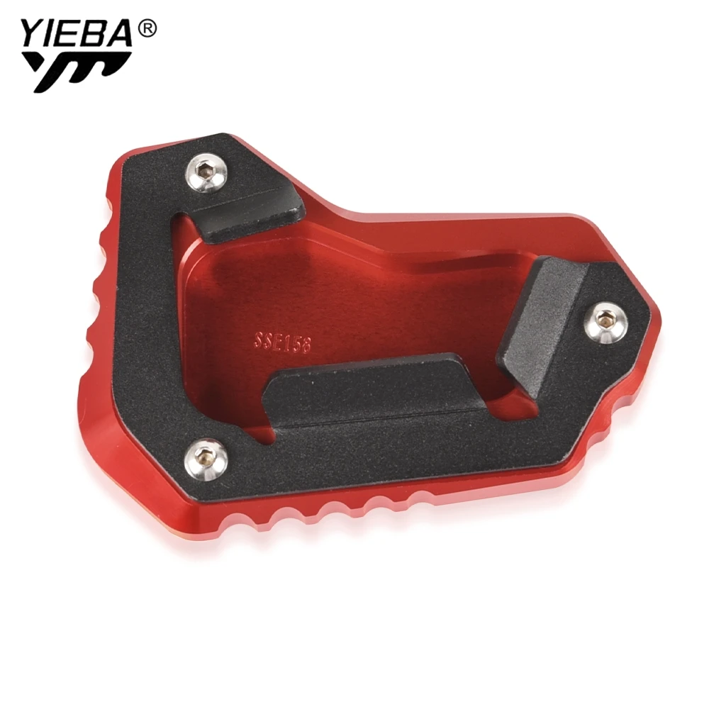 

For TIGER EXPLORER 1200 2011 2012 2013 2014 2015 Style:V13VG CNC Kickstand Foot Side Stand Extension Pad Support Plate Pedal