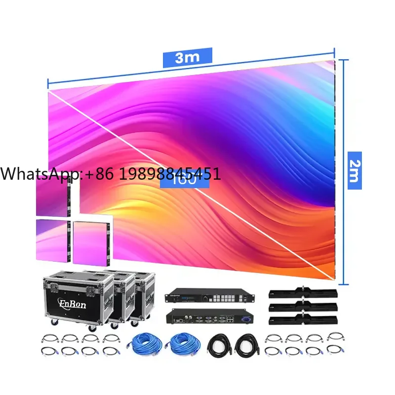 

Full Color P3.91 Led Display Screen Indoor P391 Rental Outdoor Led Display Church Stage Backdrop Led Screen for Event