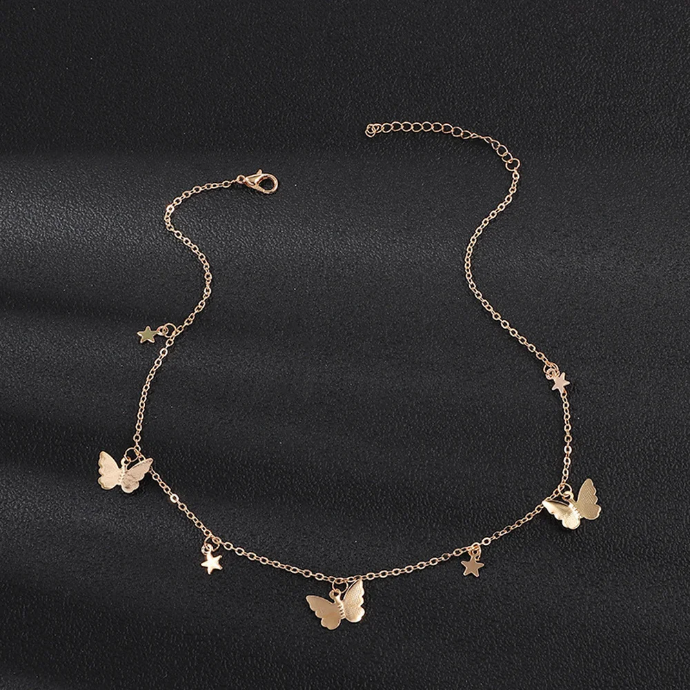 Böhmische Mode Muschel-Halsketten & Anhänger für Vintage Mehrschichtige Choker-Halskette Damen Collier Femme Collares Schmuck – Detail 11