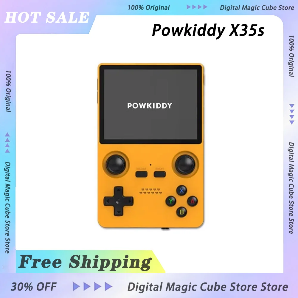 powkiddy-x35s-open-source-handheld-game-console-dual-hall-joystick-35-inch-ips-rk3566-portable-retro-support-tf-card-expansion