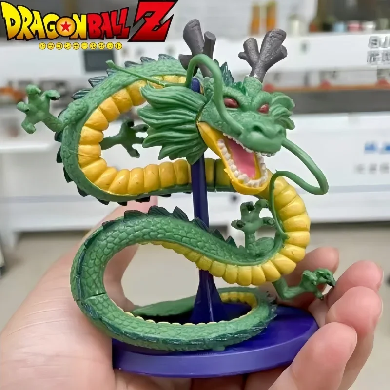 Dragon Ball Z Cyan Dragon Handmade Model Figure Shenron Decoration Anime Dragon Doll Model Toy Decoration Ornament Birthday Gift