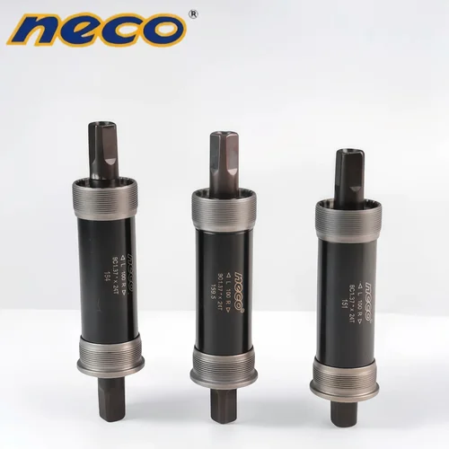 Imagen 2 del producto Neco Ebike-soporte inferior para bicicleta de montaña, orificio cuadrado 100, rodamiento sellado roscado cónico, eje hueco inferior151/159, 5/164mm