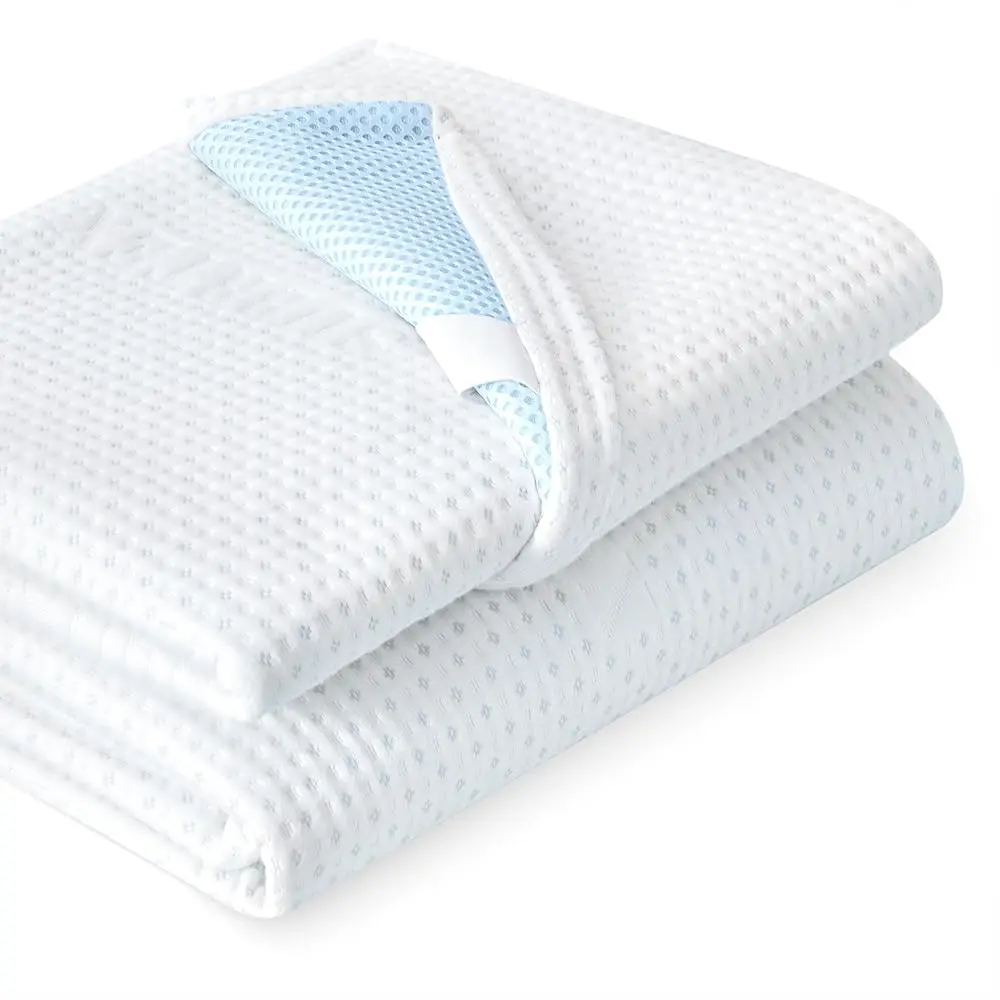 

3 H Mattr Topper Cover (Only Cover) Mattr Topper Protector Bedding Rayon Made From Bamboo Removable Mattr Encasement With