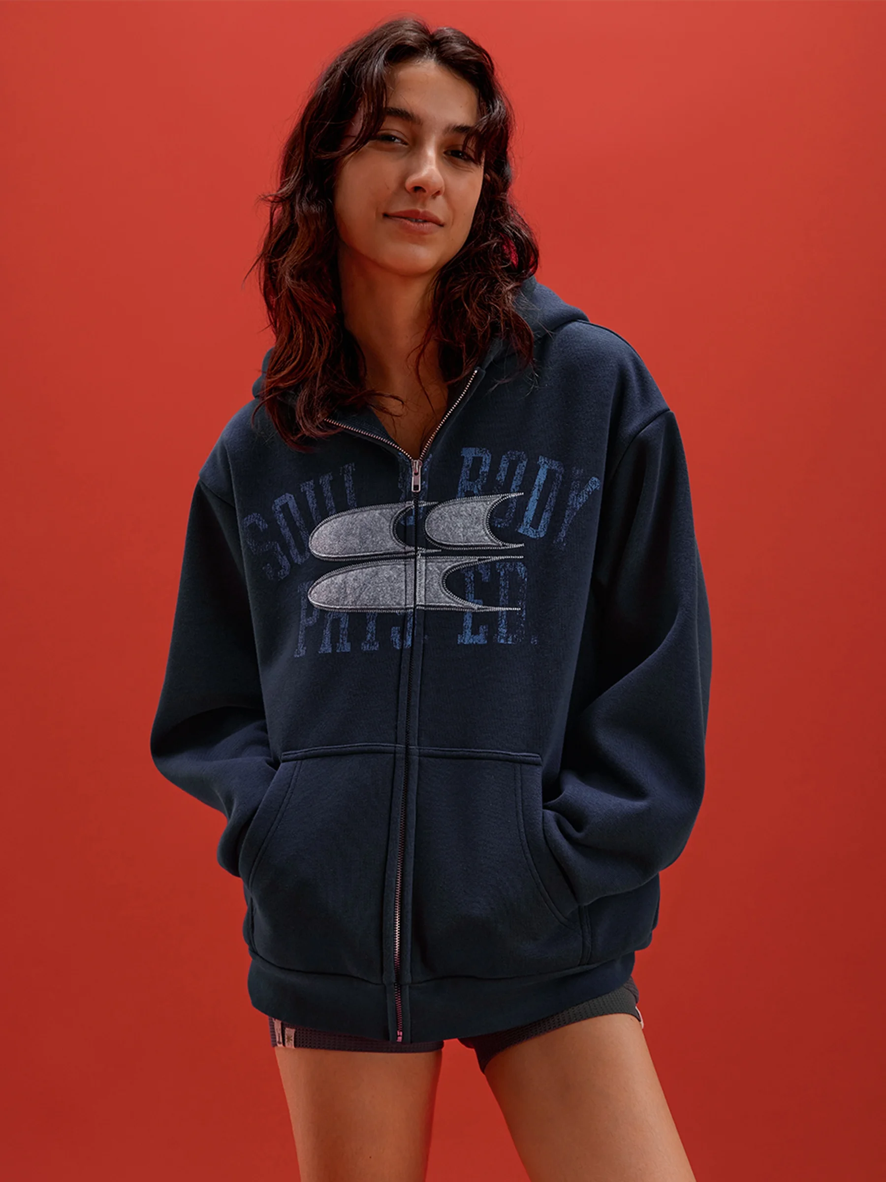 

Толстовка CryingCenter Collaborative с флисовой подкладкой, винтажная, на молнии, повседневная, унисекс, теплая, комфортная, дышащая, с длинными рукавами