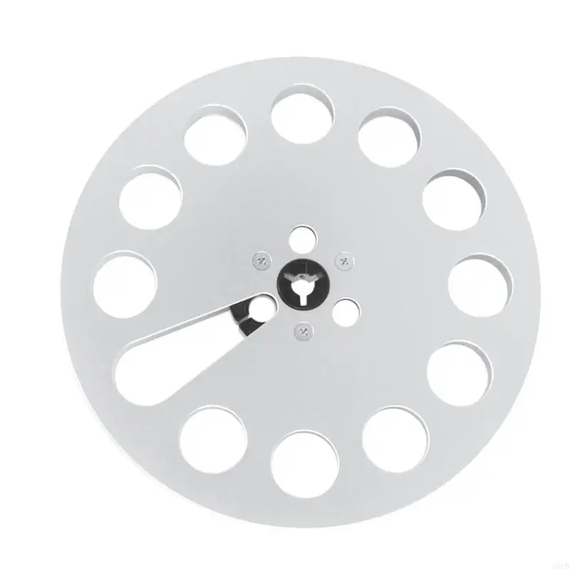 Professional 7Inch Aluminum Take Up Reel for Long Play Analog Recording, 11 Holes for Stability