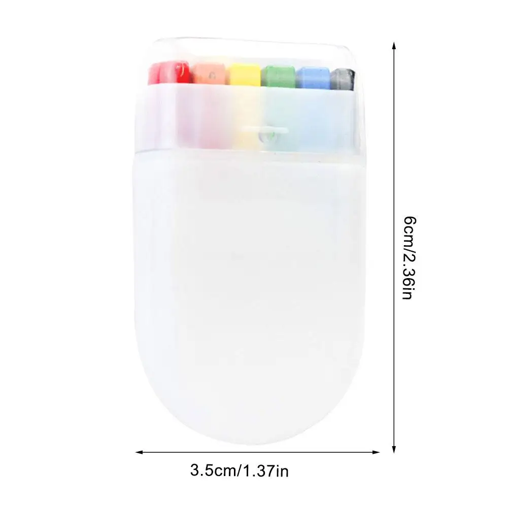 1/2 Stück Regenbogen Stolz Gesicht Körperfarbe Stift Marker wasch bar Körper Tattoo farbiges Öl Pigment Party Make-up-Tool schadet der Haut nicht