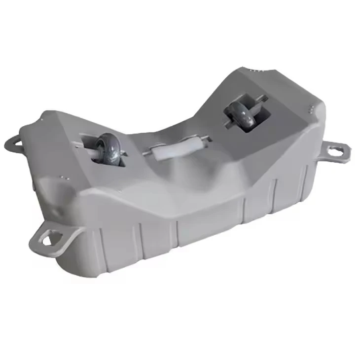 New Product Boat Dock Plastic Floating Jet Ski Belt Roller Grey Floating Bridge Sea Lake Boat Floating Dock Plastic view 6