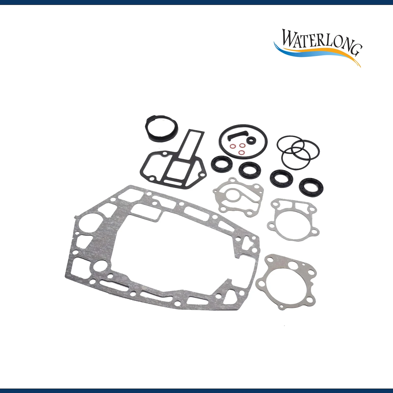 WATERLONG Lower Unit Gasket Kit 688-W0001-22-00 Replaces for Yamaha Outboard 75HP 90HP