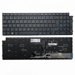 Spanish Keyboard for Dell Inspiron 5510 5511 5518 7610 3511 3520 3515 Vostro 3525  5515 7510 5620 5625 Latitude 3525 3530 P108F