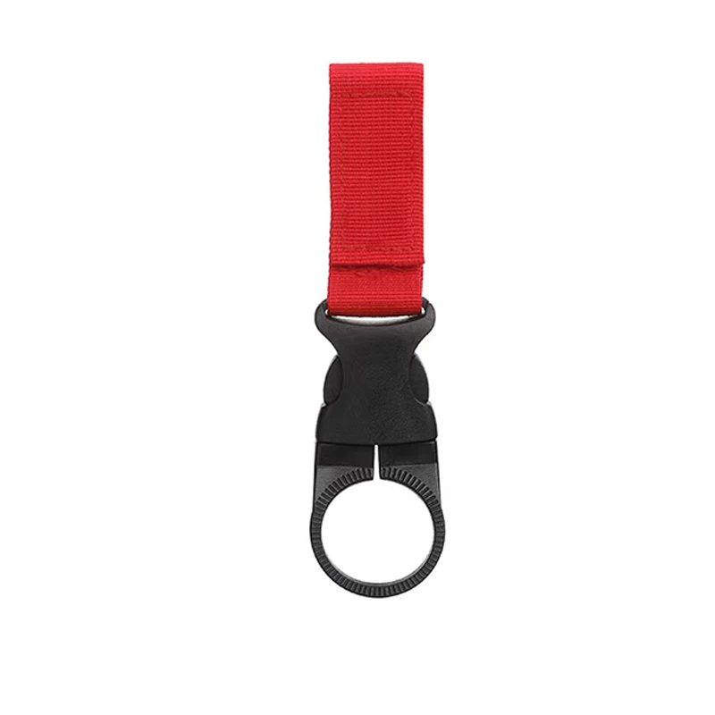 Gurtband Schnalle Haken Wasser Flasche Halter Clip Outdoor Nylon EDC Klettern Karabiner Gürtel Rucksack Aufhänger Camp Karabiner Gürtel Clip
