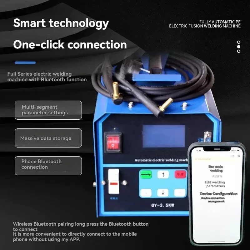 2026 PE Electric Fusion Welding Machine Steel Mesh Skeleton Pipe Fully Automatic Welding Machine Electric Fusion Welding Pipe Ma