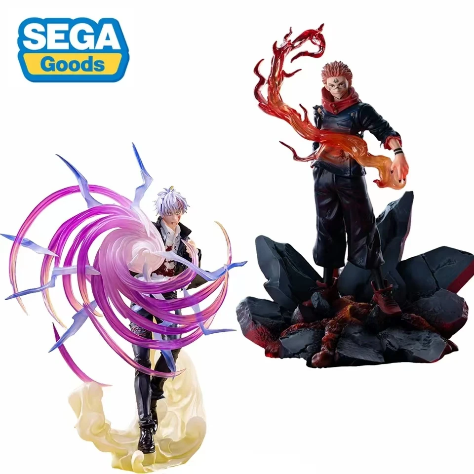 

In Stock Original SEGA Luminasta Jujutsu Kaisen Gojo Satoru Ryomen Sukuna Anime Figures Toys Collection Gifts Models Ornaments
