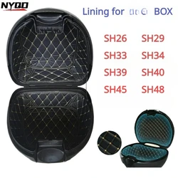 Large Capacity Motorcycle Tail Top Box Inner Pad Compressible Portable Trunk Lining for SH39 SH48 SH33 SH26 SH29 SH45 SH40