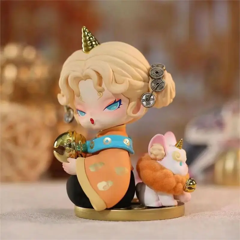 Genuíno DODO NAMI 3a geração flutuante montanha e mar caixa cega brinquedo na moda boneca figura bonito menina presente de aniversário boneca ornamen