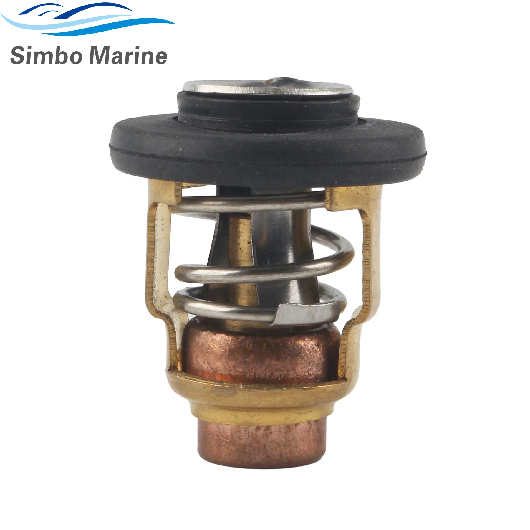 6E5-12411-20 50℃ 122℉ Thermostat with Gasket 682-12414-A1 for Yamaha 3 6 8 9.9 15 HP V6 Outboard Engines 6E5-12411 688-12411 image 4