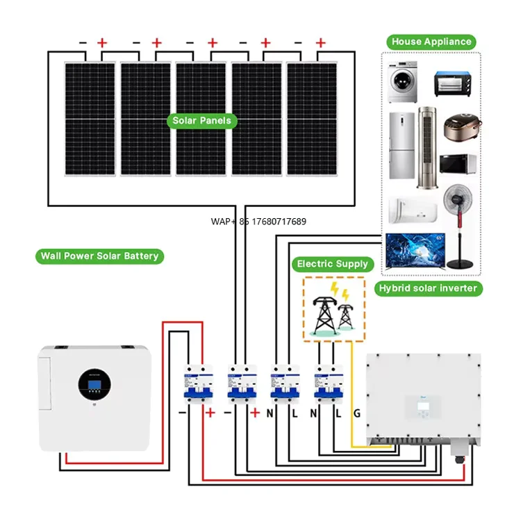 Complete Solar System 5kw 10kw 20kw 30kw Solar Panel Kit Home Hybrid Off-Grid Solar Generator System