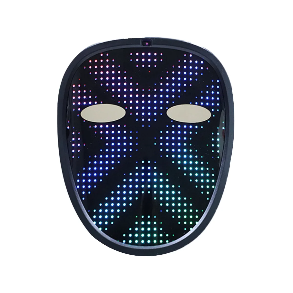 Máscara LED con detección de gestos para niños, máscara facial con luz transformadora para Halloween, fiesta de cumpleaños y fiesta de Mascarada
