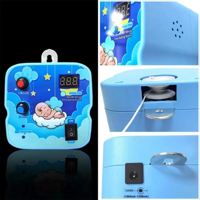 J15U Small Electric Baby Swing Drives with Noise Control Baby Swing Controller