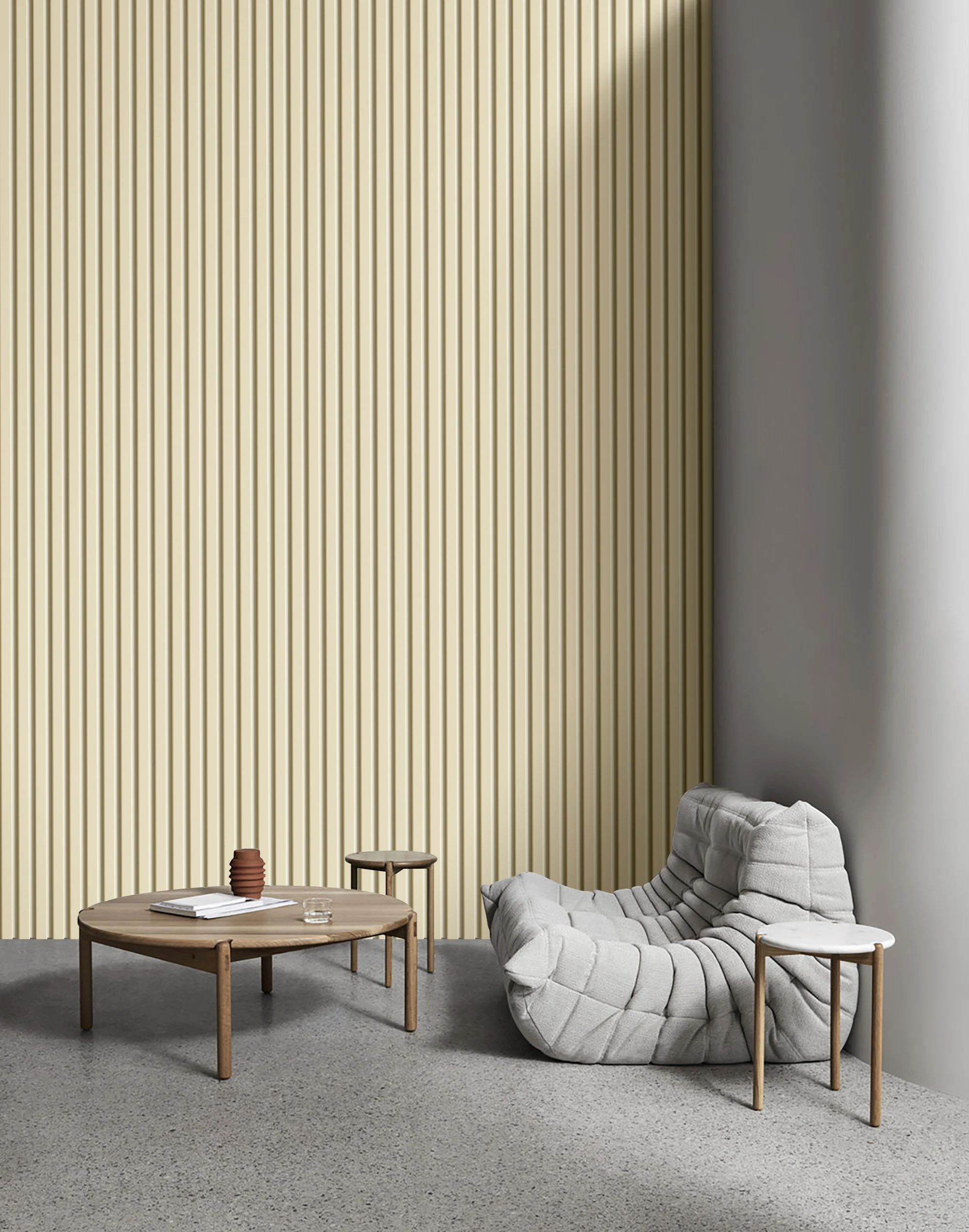Modern Design Style Walnut Slat Acoustic Wood Wall Panel Fiber Acoustic Decorative Veneer Panel  Model Design Solution Capable