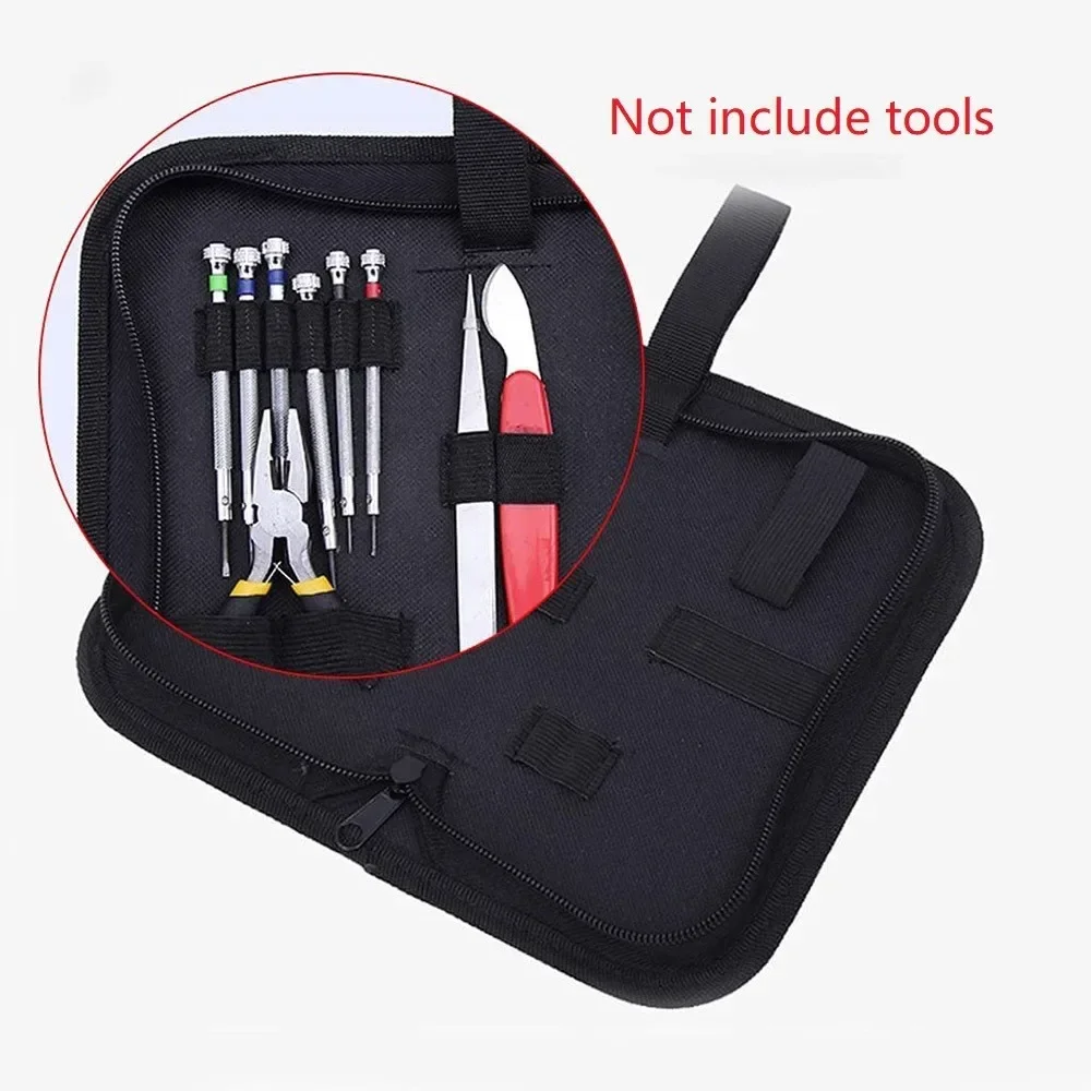 Tool Storage Bags Oxford Cloth Toolkit Bags Screw Hardware Repair Handbag Utility Storage Pouch Case For Repair Tool 20.5*10*5cm