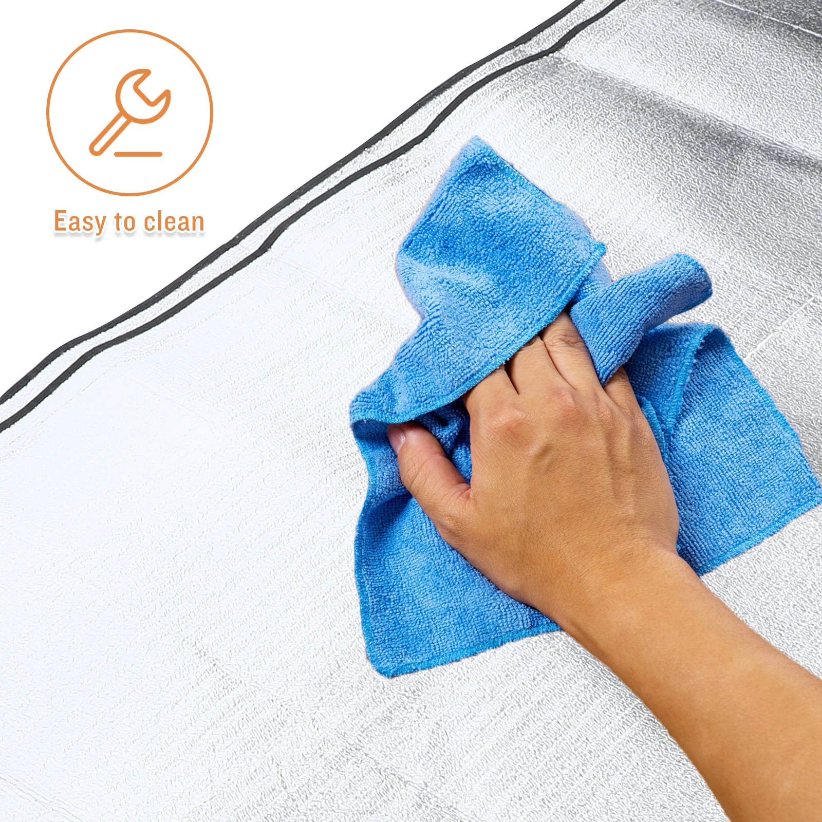 

Outdoor Picnic Mat Lightweight Portable Aluminum Foil Insulated Camping Pad Waterproof Folding Tent Mats For Outside Use