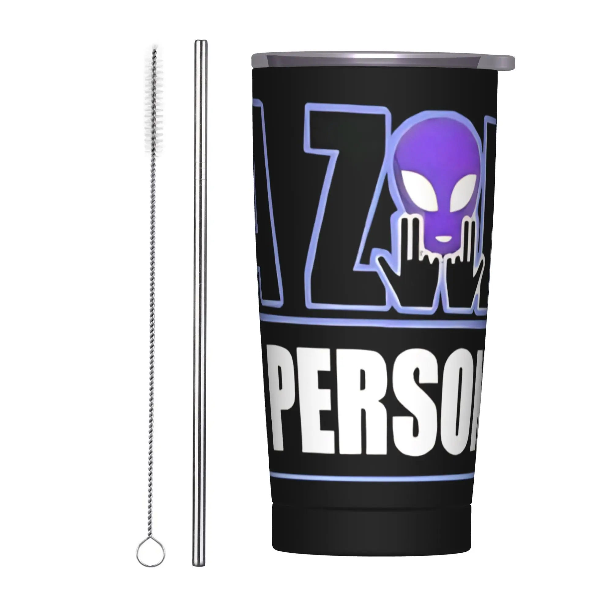 Stainless Steel Tumbler Rapper Jul Hip Hop Coffee Mug  Leakproof Hot Drinks Mugs Cup Travel Water Bottle
