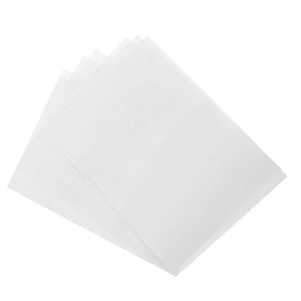 

6Pcs Water Soluble Embroidery Film Adhesive Non Woven Fabric for Quick Setup and Residue Free Removal in Hand Embroidery