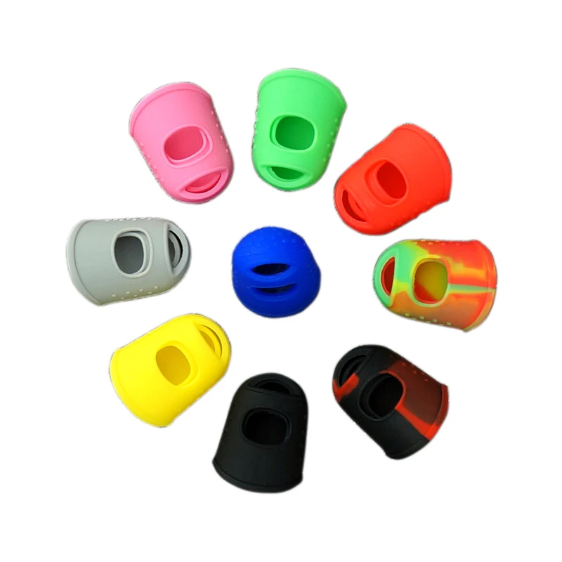 1pair 5pair Finger silicone protective cover anti scalding finger protective cover smoking tobacco  finger cover