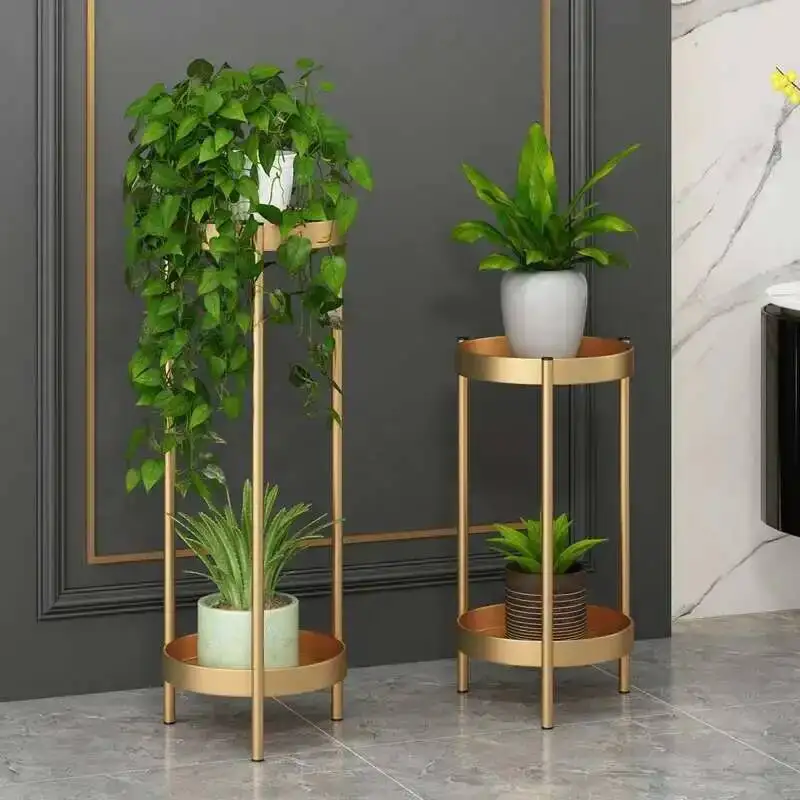 

Rack Flower Display Designer Aesthetics Indoor Living Room Light Luxury Flowers Stand Wedding Decorations Muebles Furniture