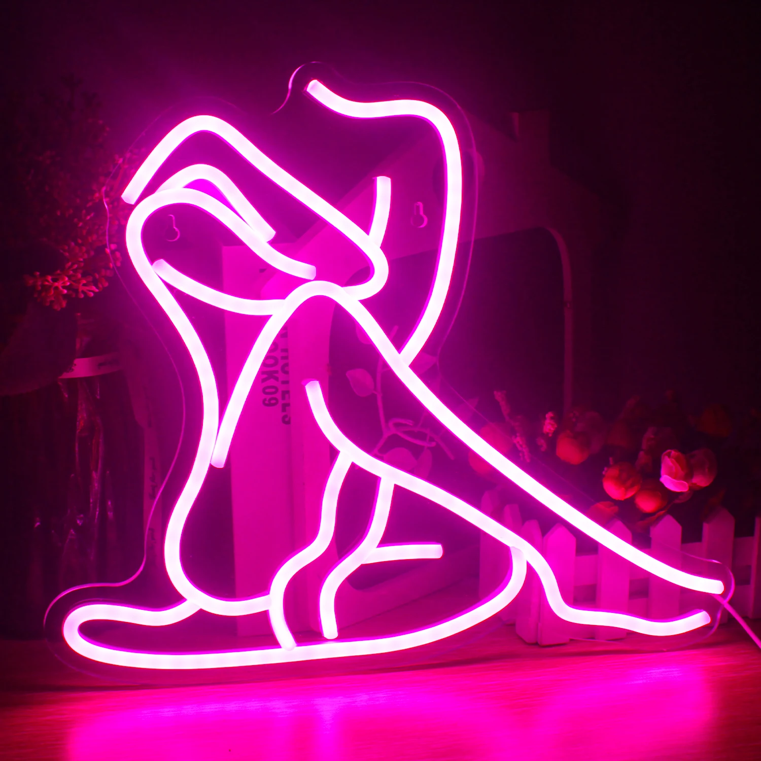 Sexy Woman Neon Sign Custom Sitting Naked Neon Light LED Transparent Wedding Party Bar Shop Room Aesthetic Bedroom Wall Decorate