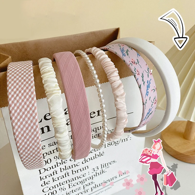 New 3Pcs/set Fashion Hairbands Women Wash your face Hair hoop Summer korean version sweet Hair Band Girl Hair Accessories