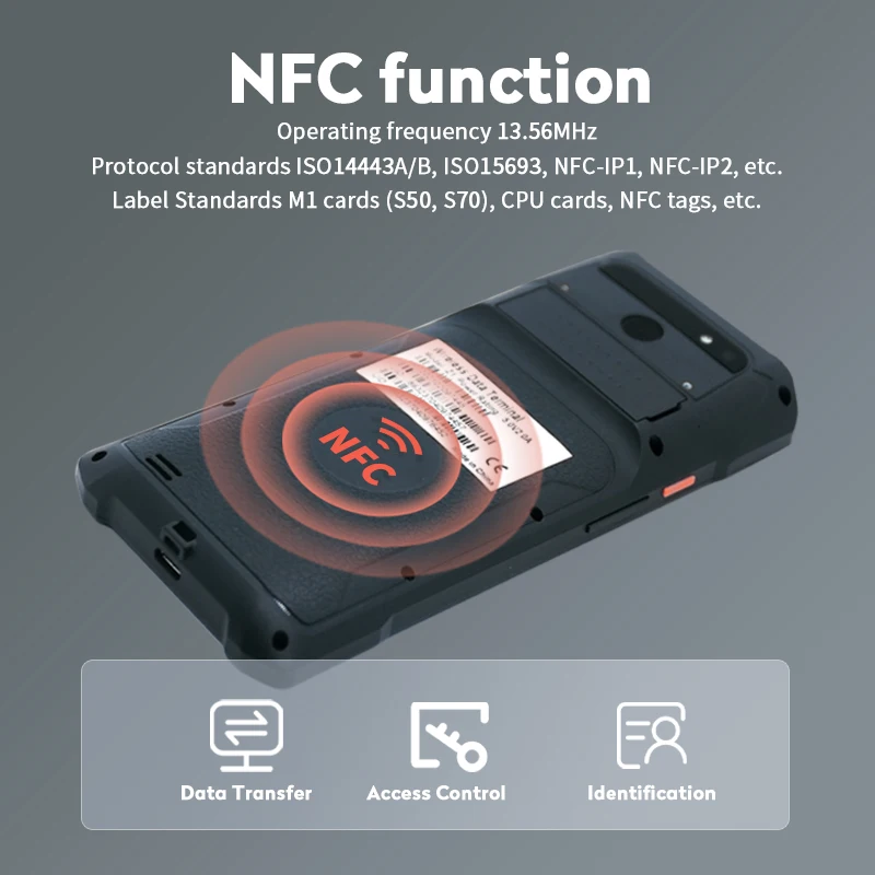 Industrial 1D 2D QR Barcode Scanner  HC-PDA Z1