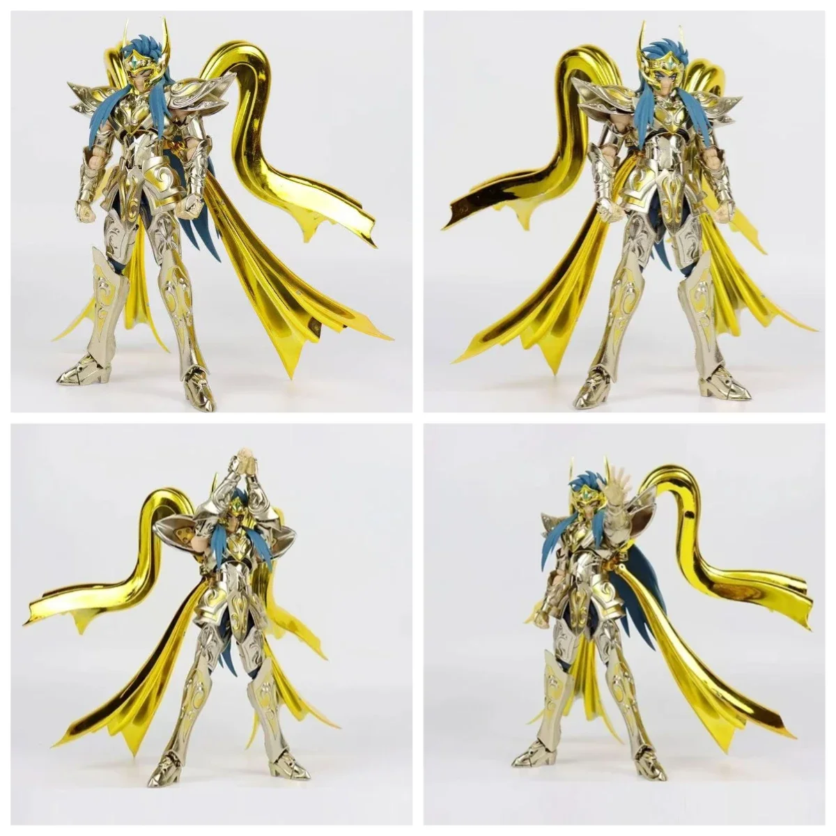 

In Stock GT Model Saint Seiya Myth Cloth EX Aquarius Camus SOG Soul of Gold Metal Armor Saint Figure Great Toys Model Toys