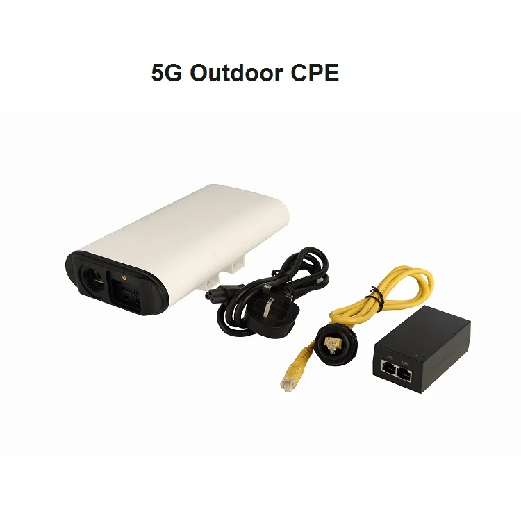 Long Distance Home FWA 5G Lte Cellular Wireless Router Waterproof 5g Outdoor CPE With SIM Card NSA SA Network