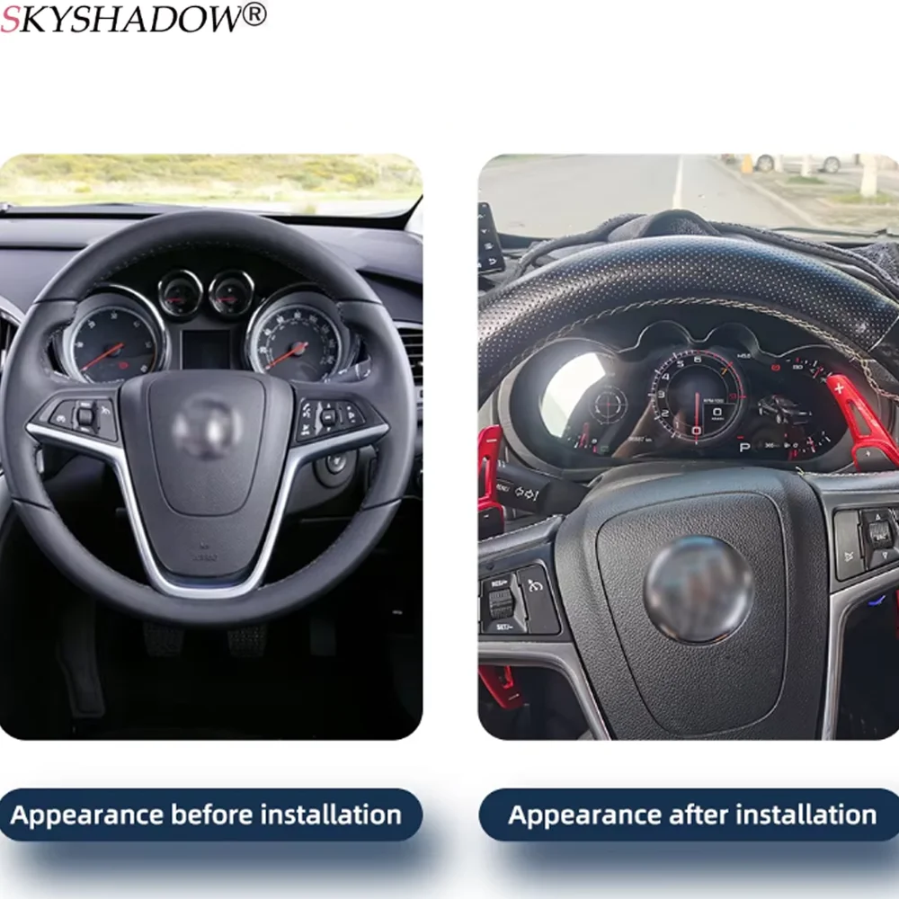 For Opel Astra J Vauxhall Buick Verano 2010-2017 12.3“ Dashboard Instrument Car Digital Cluster Cockpit Speedometer LCD