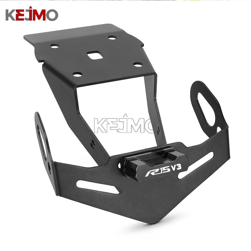 2026 2025 Motorcycle Accessories Led License plate holder FOR YAMAHA YZF R15 V3 / R15 V4 2017 2018 2019 2020 2021 2022 2023 2024