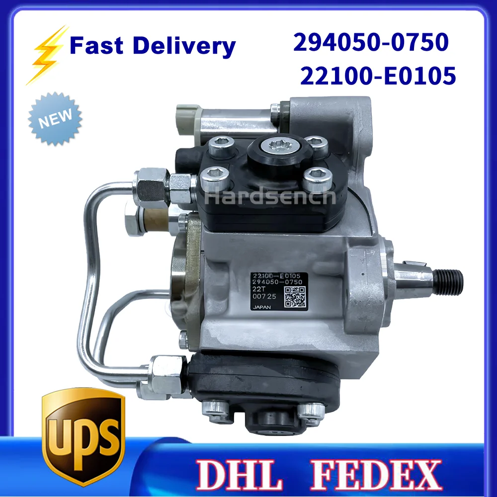 294050-0750 HP4 Diesel Fuel Injection Pump 22100-E0105  Fuel Pump for H/I-N-O J08E