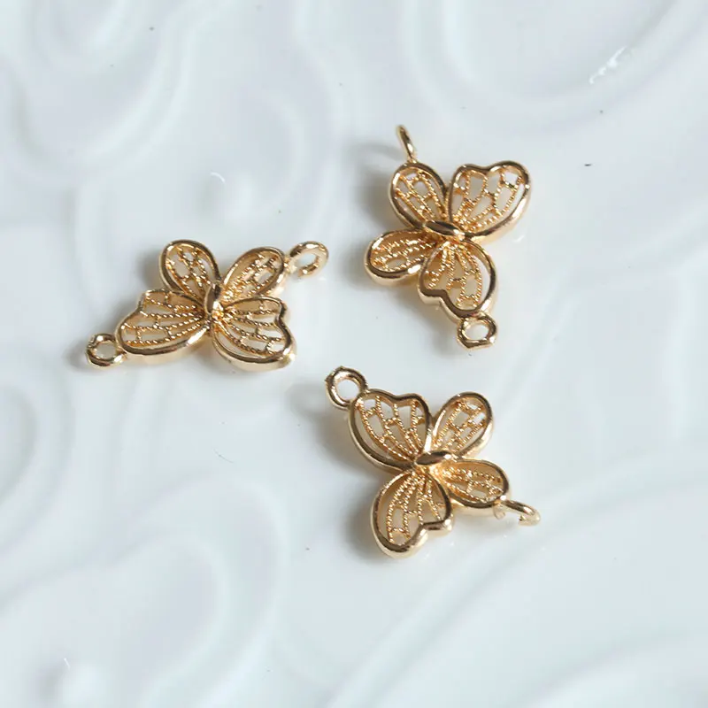 Copper Alloy Brass  Pendant Bracelet Nelace Hairpin Material Imitation Flower Wire Wedding Celebration Accories