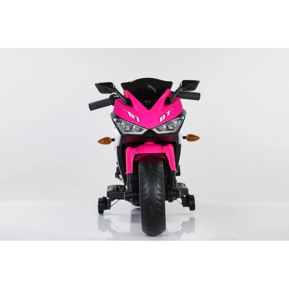 12V Kids toys motorcycle/Kids electric car/electric ride on toys with Training Wheels/manual throttle/ drive by hand